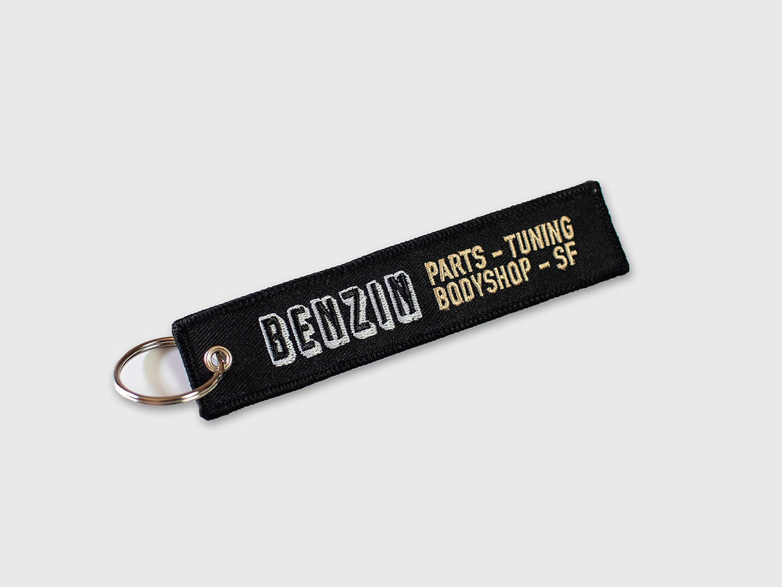 Benzin SpeedShop Embroidered Keychain