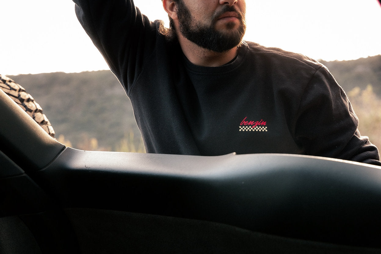 Benzin Cars Are Nature Sweatshirt - Black