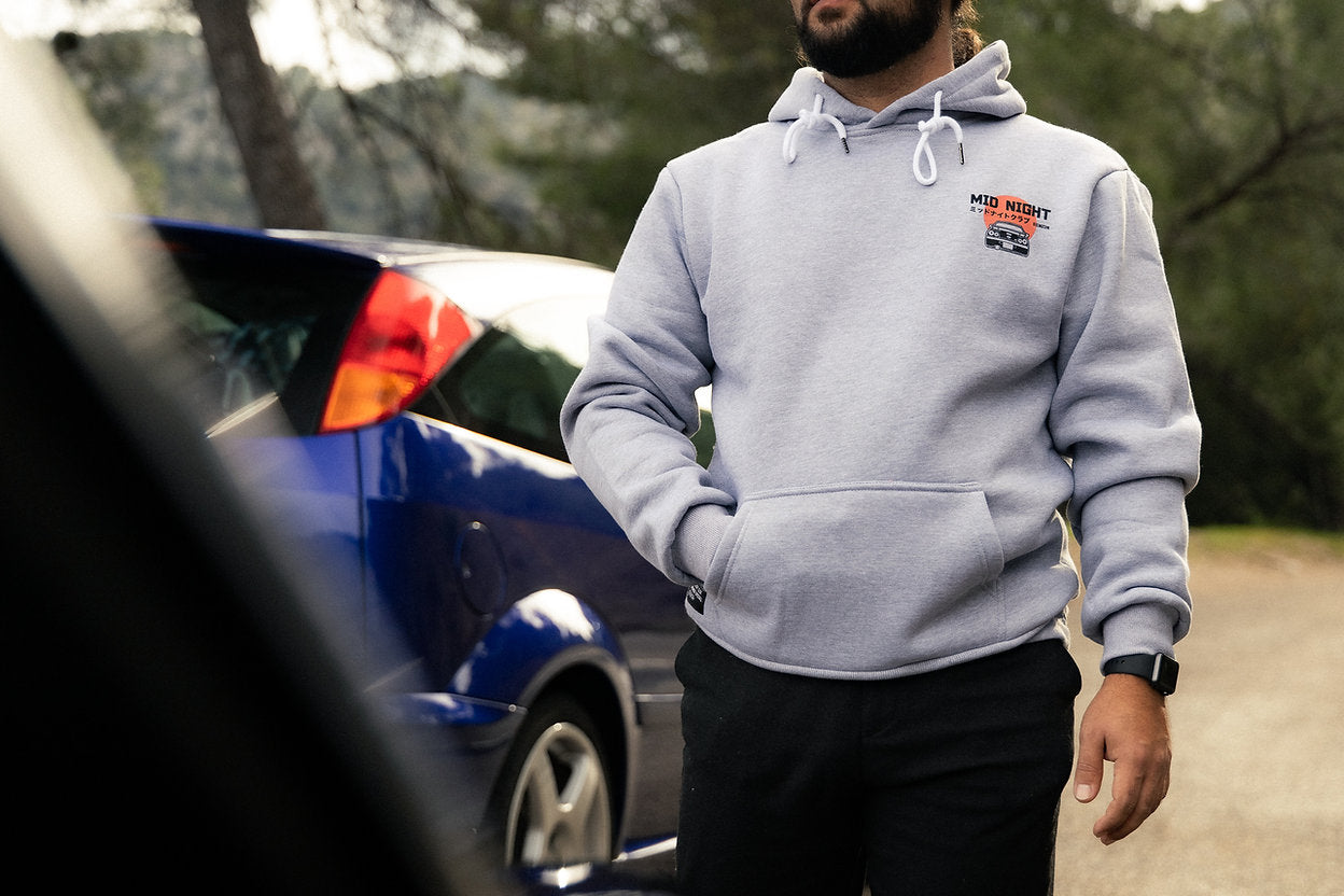 Benzin Midnight Club Hoodie - Gray