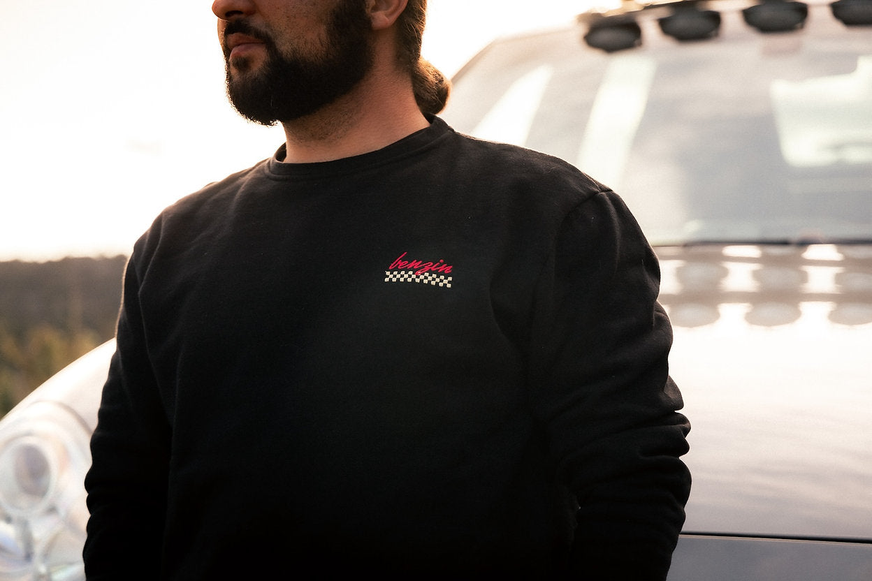 Benzin Cars Are Nature Sweatshirt - Black