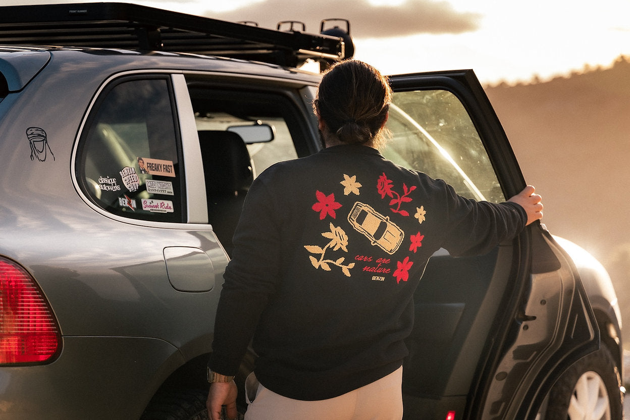 Benzin Cars Are Nature Sweatshirt - Black
