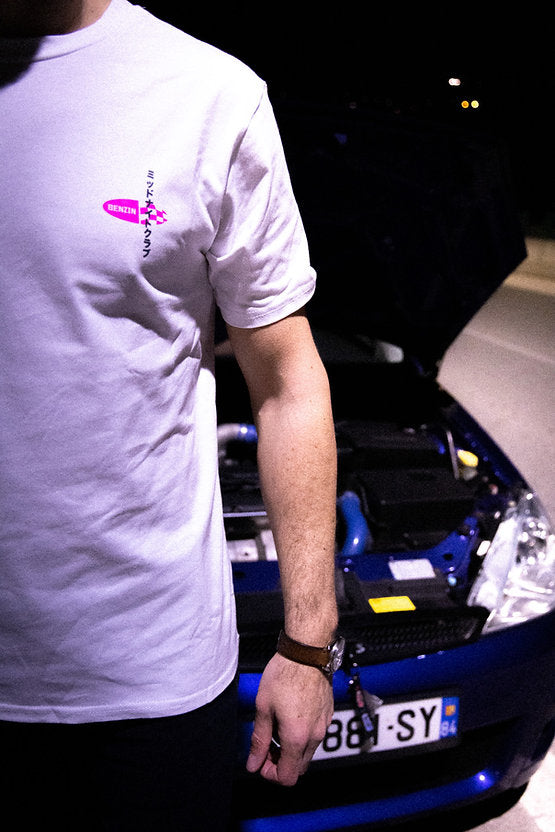 Benzin Midnight Club T-shirt - White