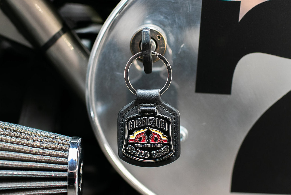 Benzin SpeedShop metal key ring