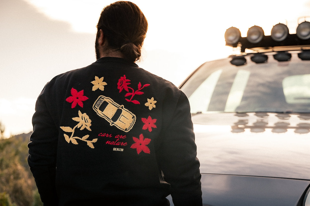 Benzin Cars Are Nature Sweatshirt - Black