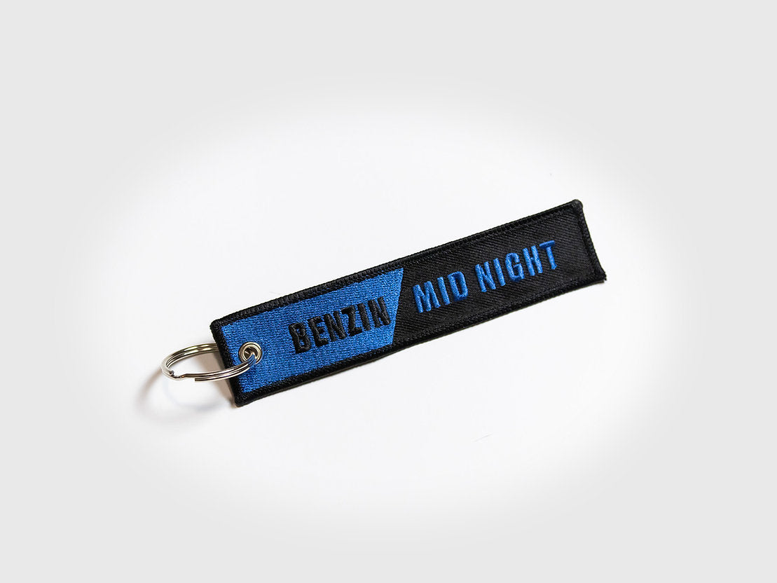 Benzin Midnight Club Embroidered Keychain