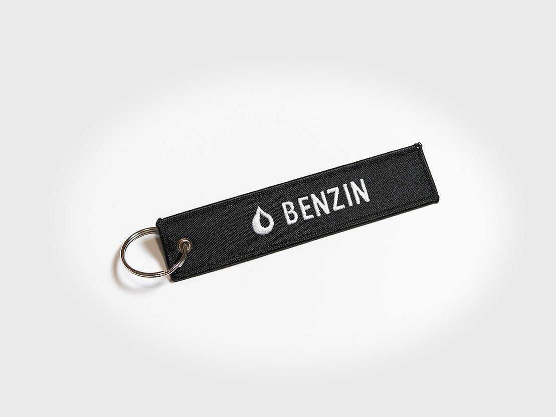 Benzin Vroom Embroidered Keychain