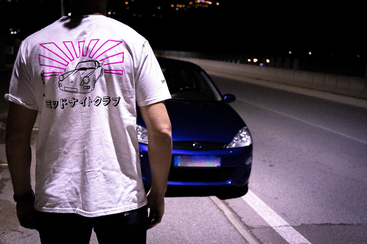 Benzin Midnight Club T-shirt - White
