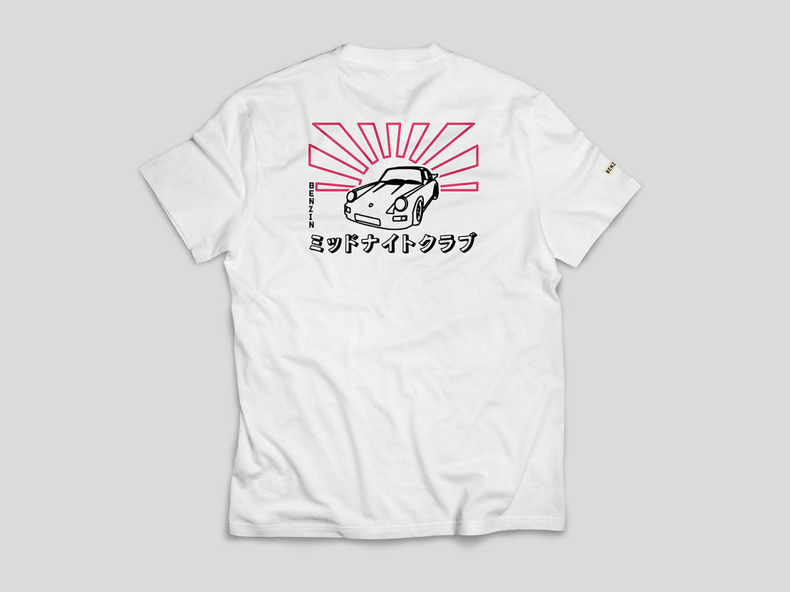 Benzin Midnight Club T-shirt - White
