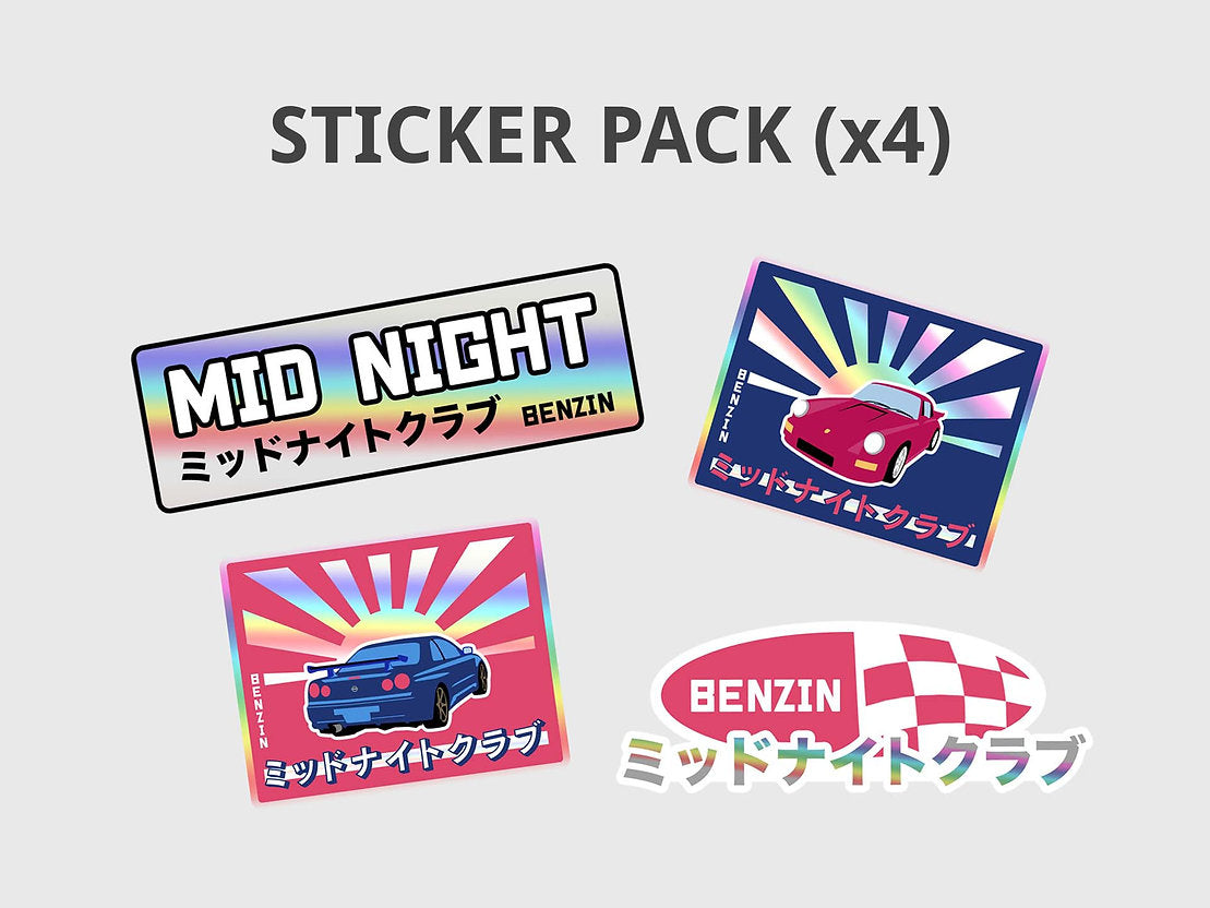 Midnight Club Sticker Pack