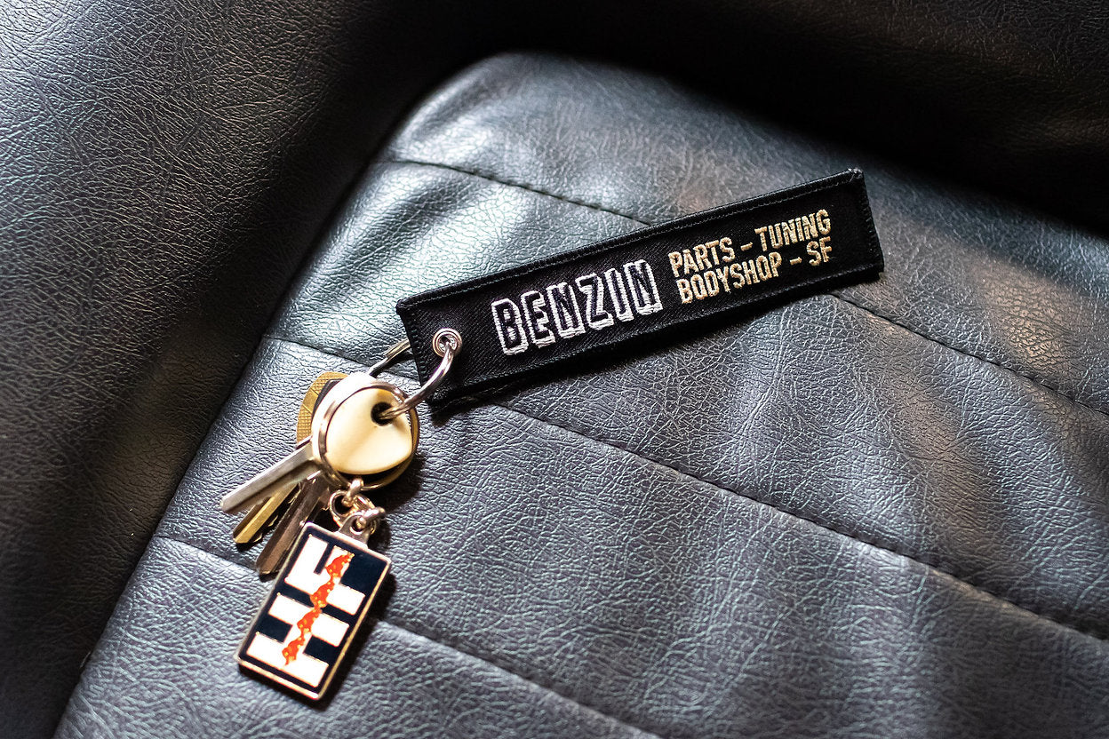 Benzin SpeedShop Embroidered Keychain