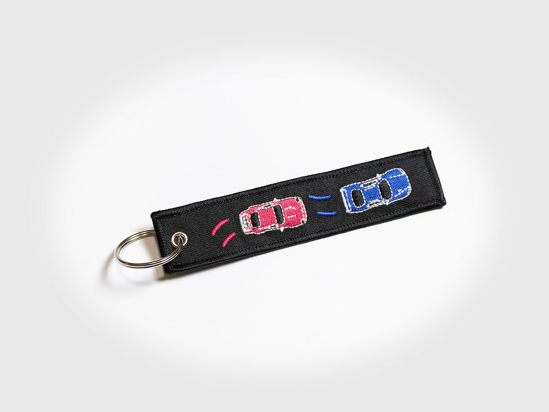Benzin Midnight Club Embroidered Keychain