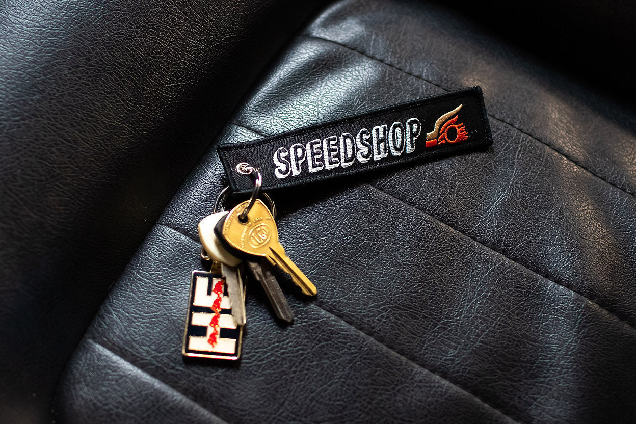 Benzin SpeedShop Embroidered Keychain