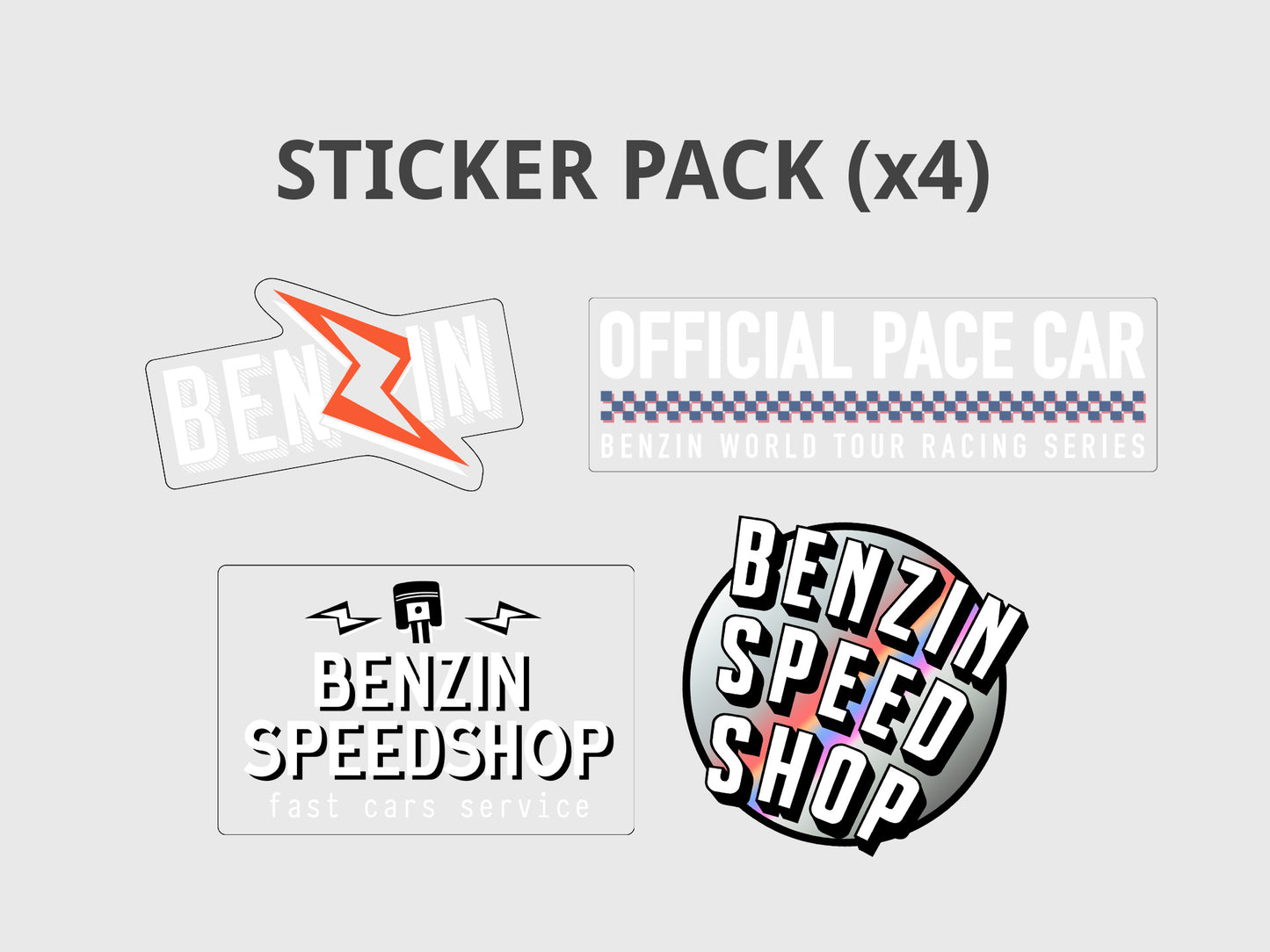 Sticker Pack Gasoline