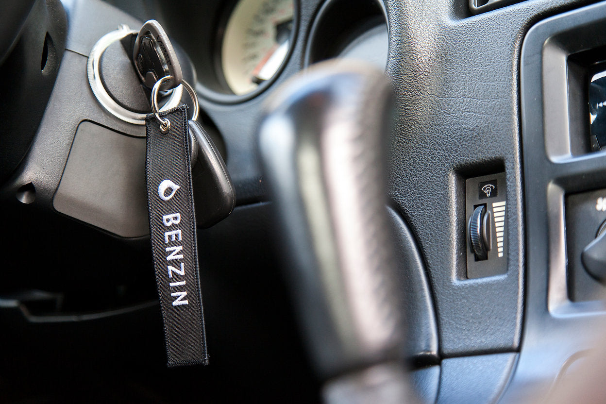 Porte-clés brodé Benzin Vroom