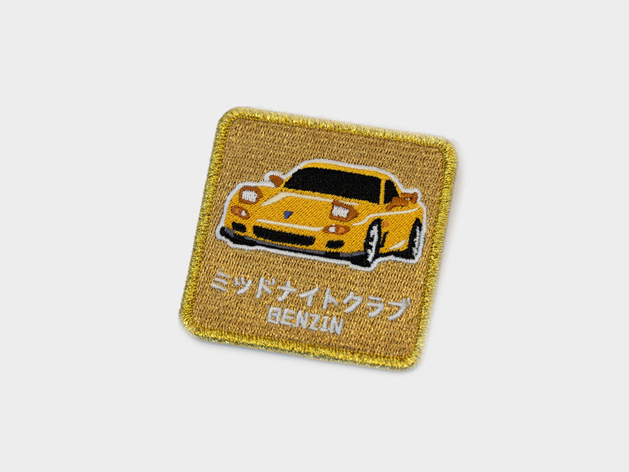 Embroidered Patch - Benzin Midnight Club RX-7