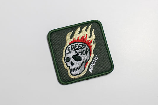 Embroidered Patch - Benzin SpeedShop Hothead