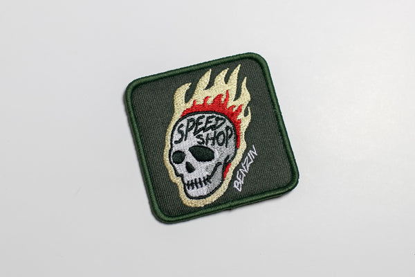 Patch brodé - Benzin SpeedShop Hothead