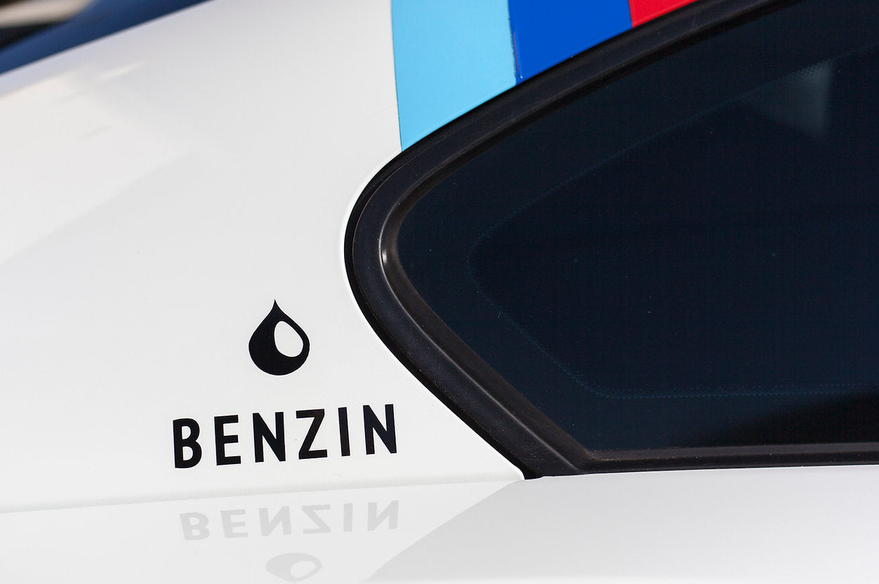 Sticker Benzin - Noir