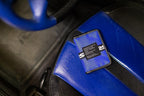 Benzin Racing Leather Briefcase - Blue