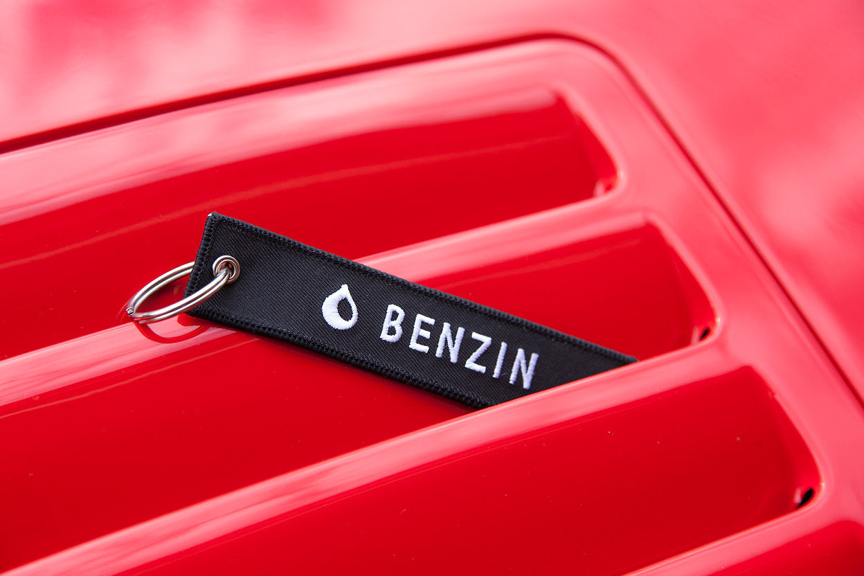 Porte-clés brodé Benzin Vroom