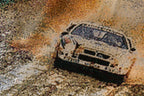 Benzin Lancia Rally 037 Woven Blanket  