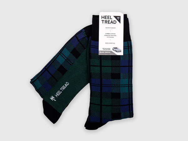 Heel Tread Socks - 930 Black Watch